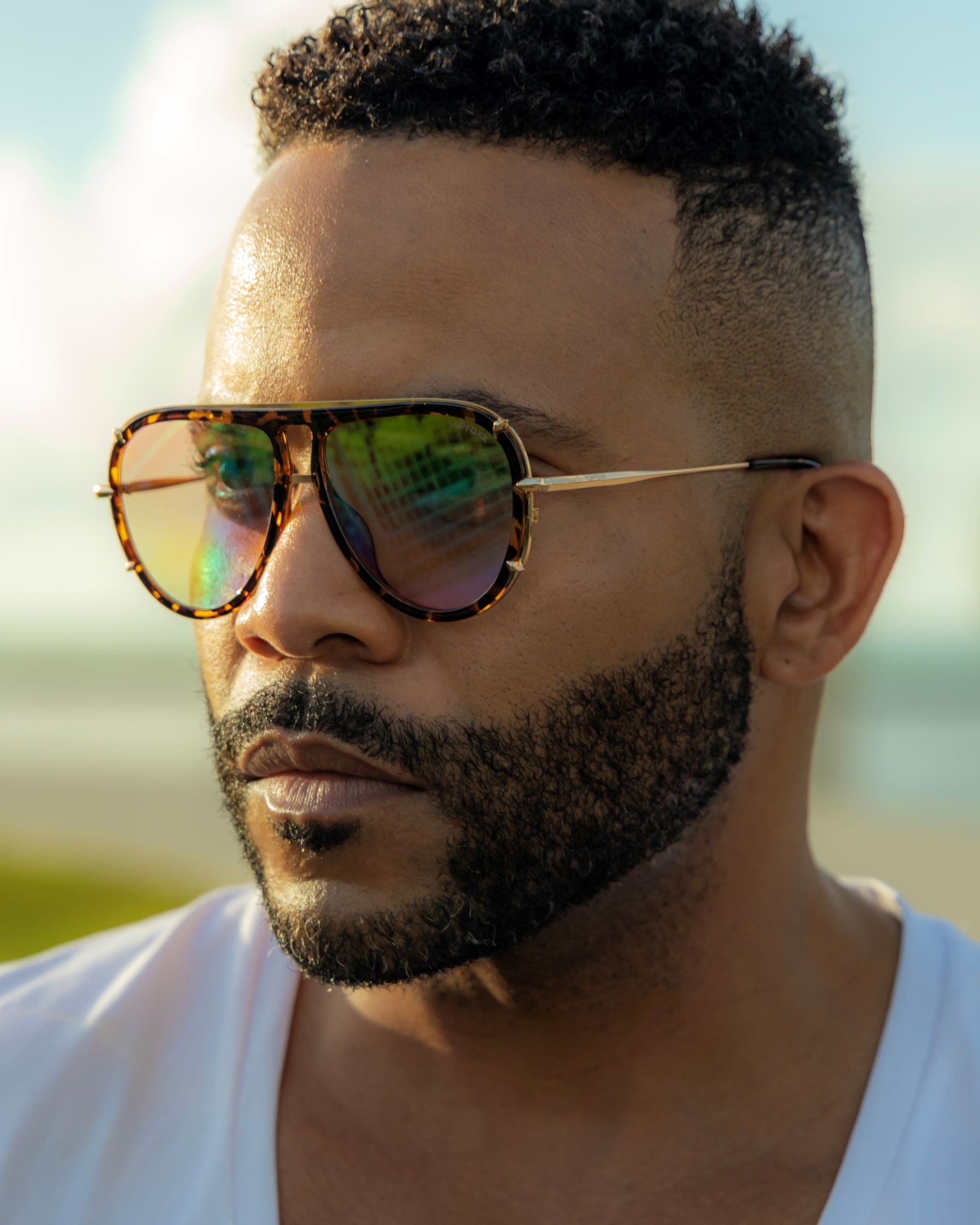 TopFoxx Ivy Luxe Pride Sunglasses