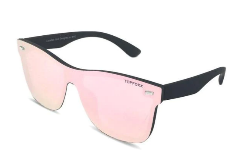 TopFoxx Future Wife Rose Gold Sunglasses