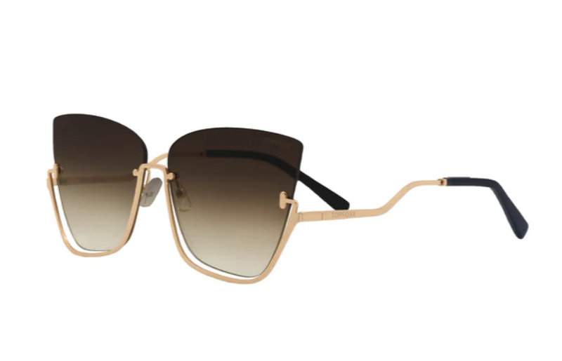 TopFoxx Vixen Coffee Sunglasses