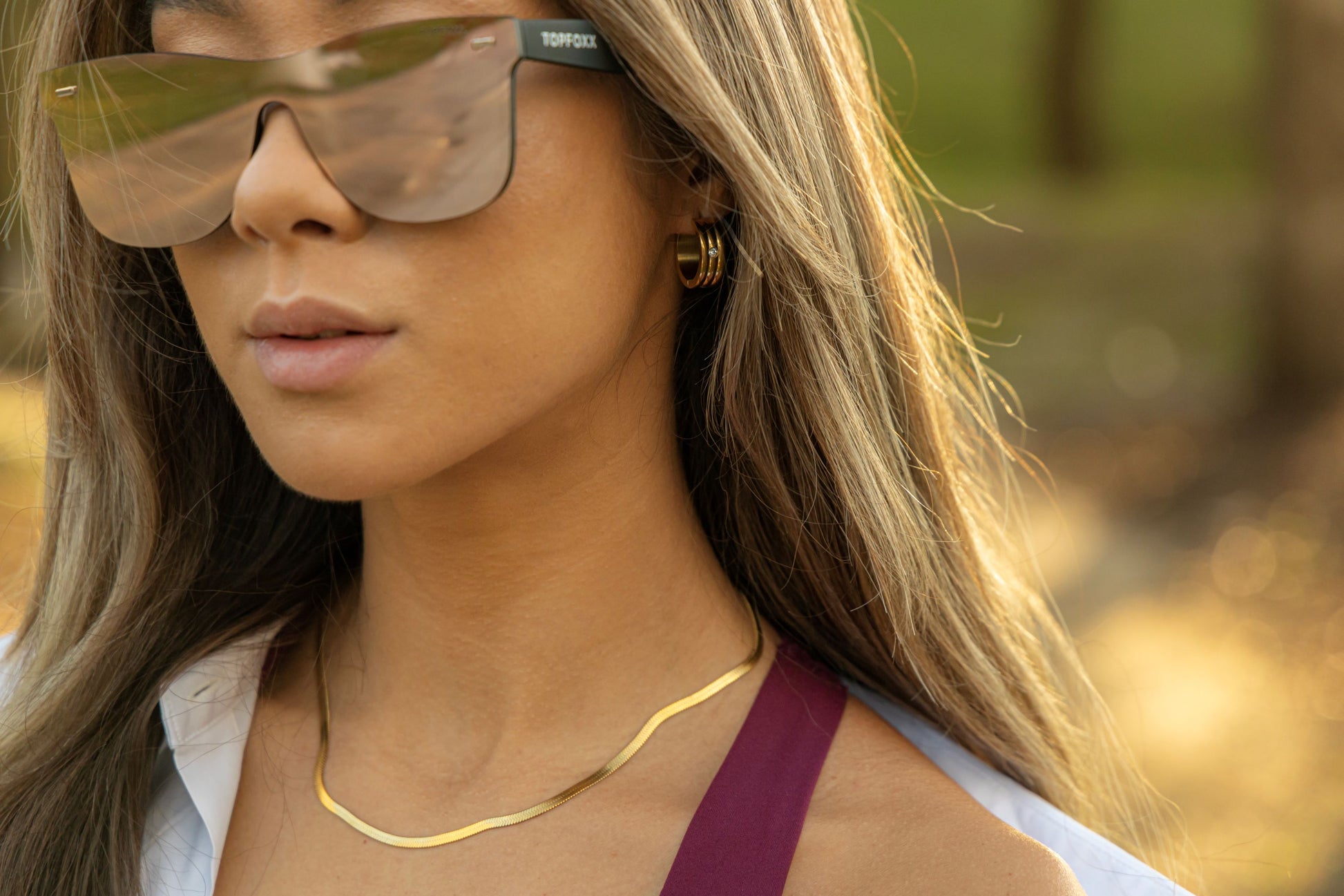 Women's Mirrored Sunglasses – TopFoxx